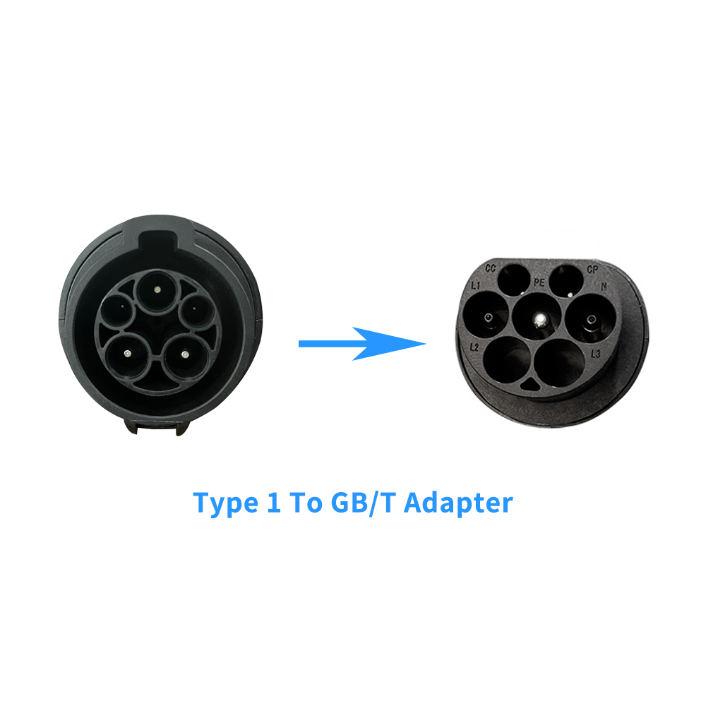 32A Single Phase Type 1 to GB/T EV Adapter 