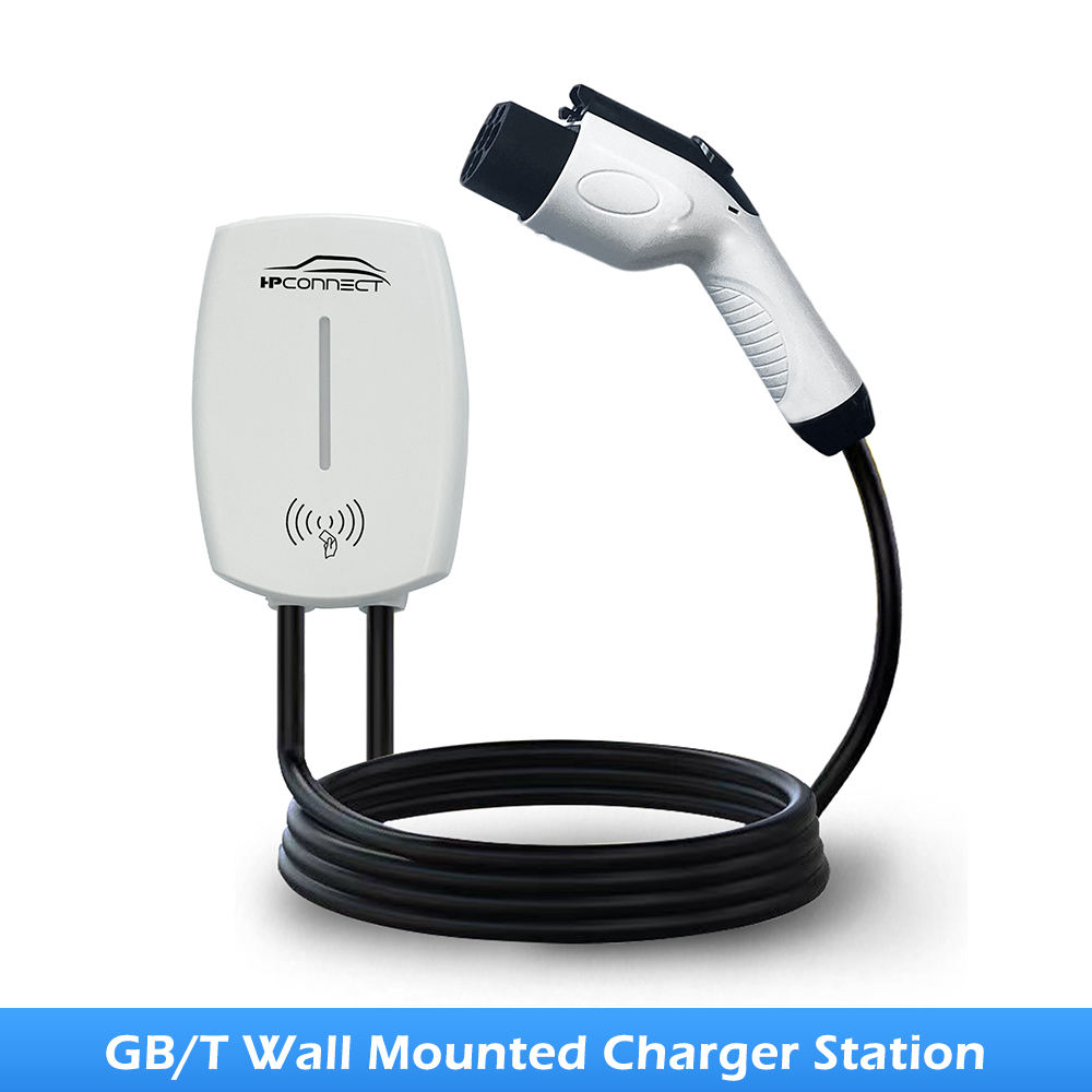 Modern Multi-purpose Wall Mounted GB/T AC Charger Station