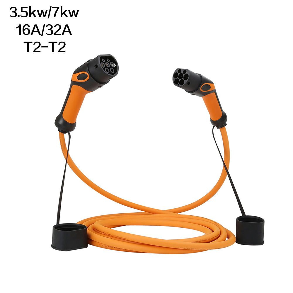 Public Type 2 To Type 2 Customized Model 3 EV Charging Cable